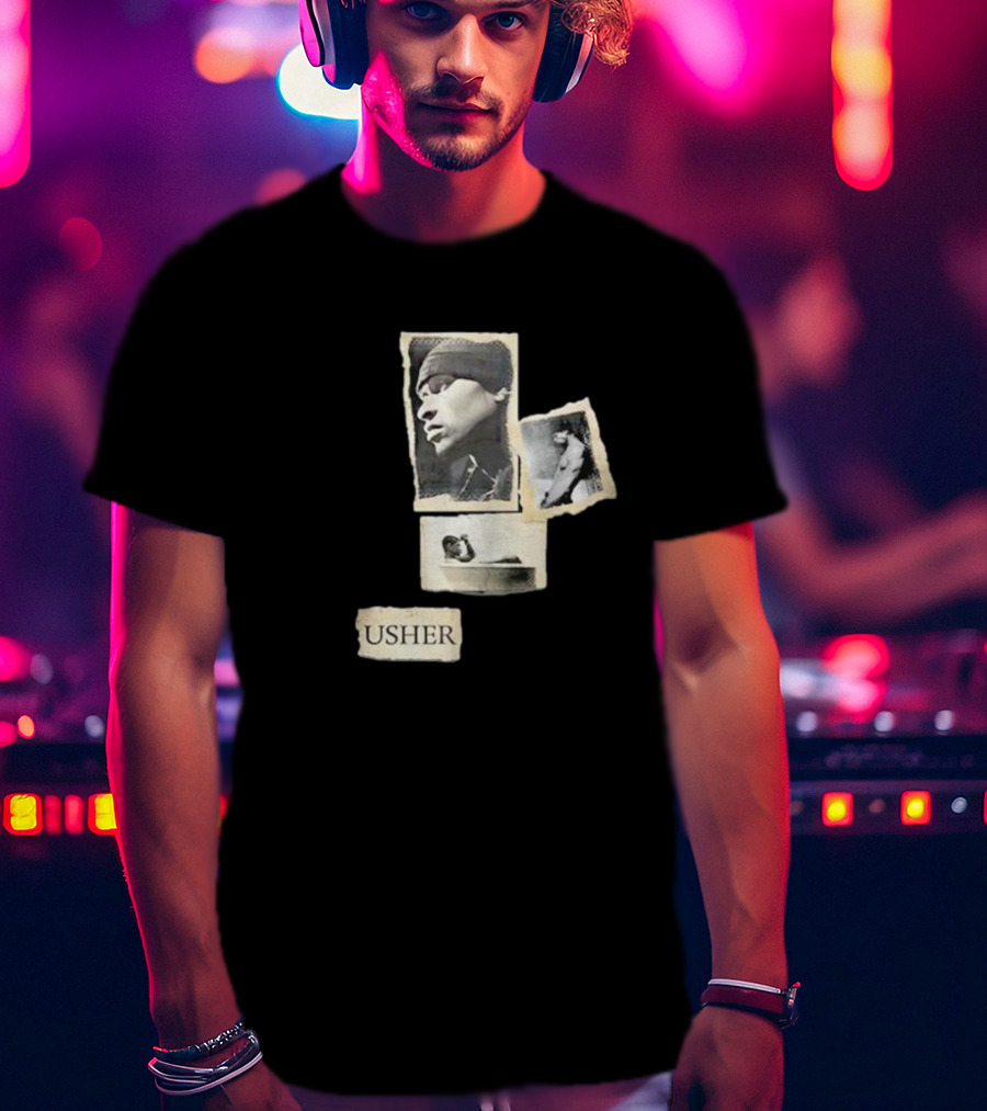 Usher Confessions Album Collage T-Shirt