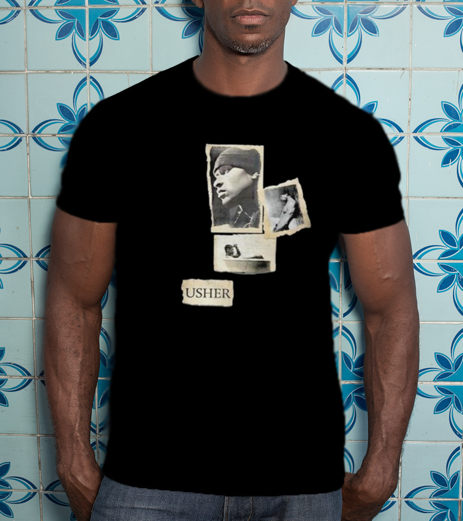 Usher Confessions Album Collage T-Shirt