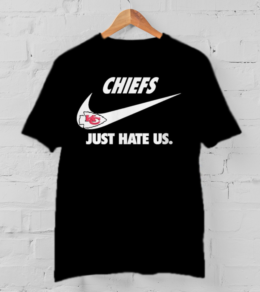 CHIEFS KC Just Hate Us T-Shirt