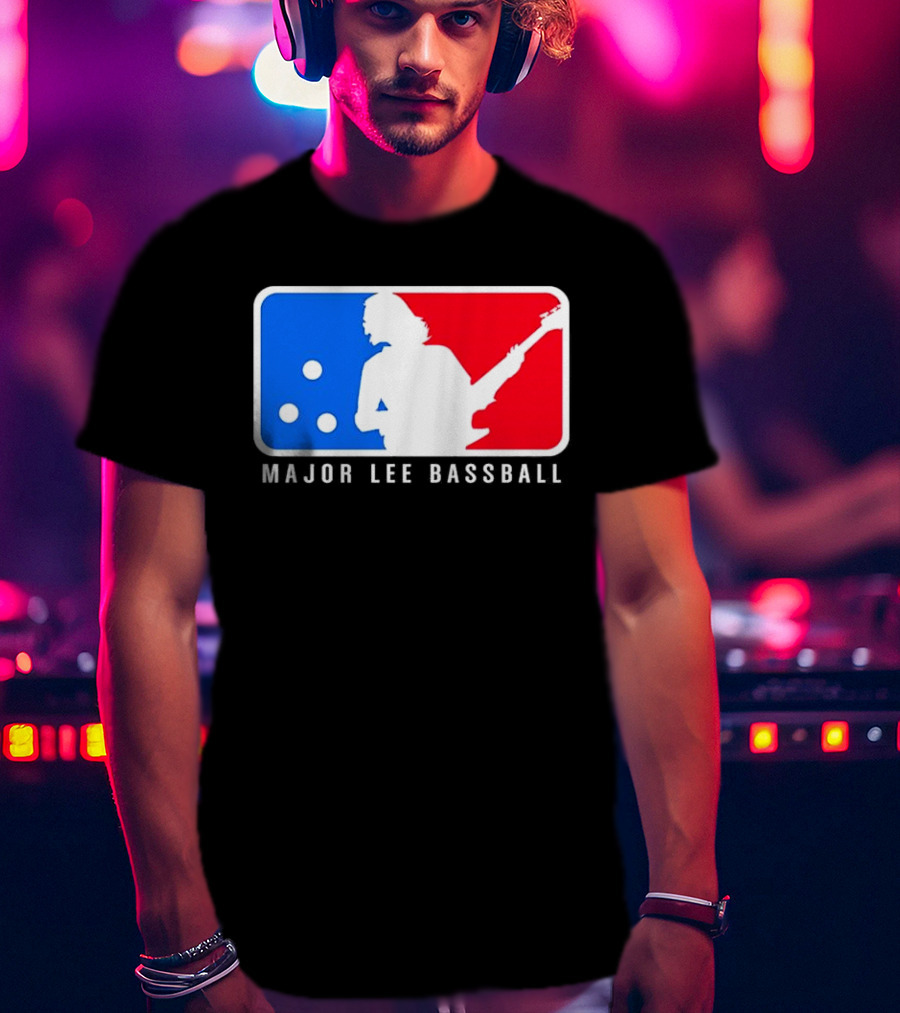 MAJOR LEE BASSBALL Bass Guitar T-Shirt