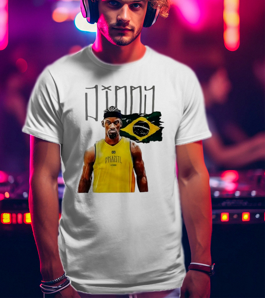Jimmy Brasil Vibe Neymar Brazil Team T-Shirt