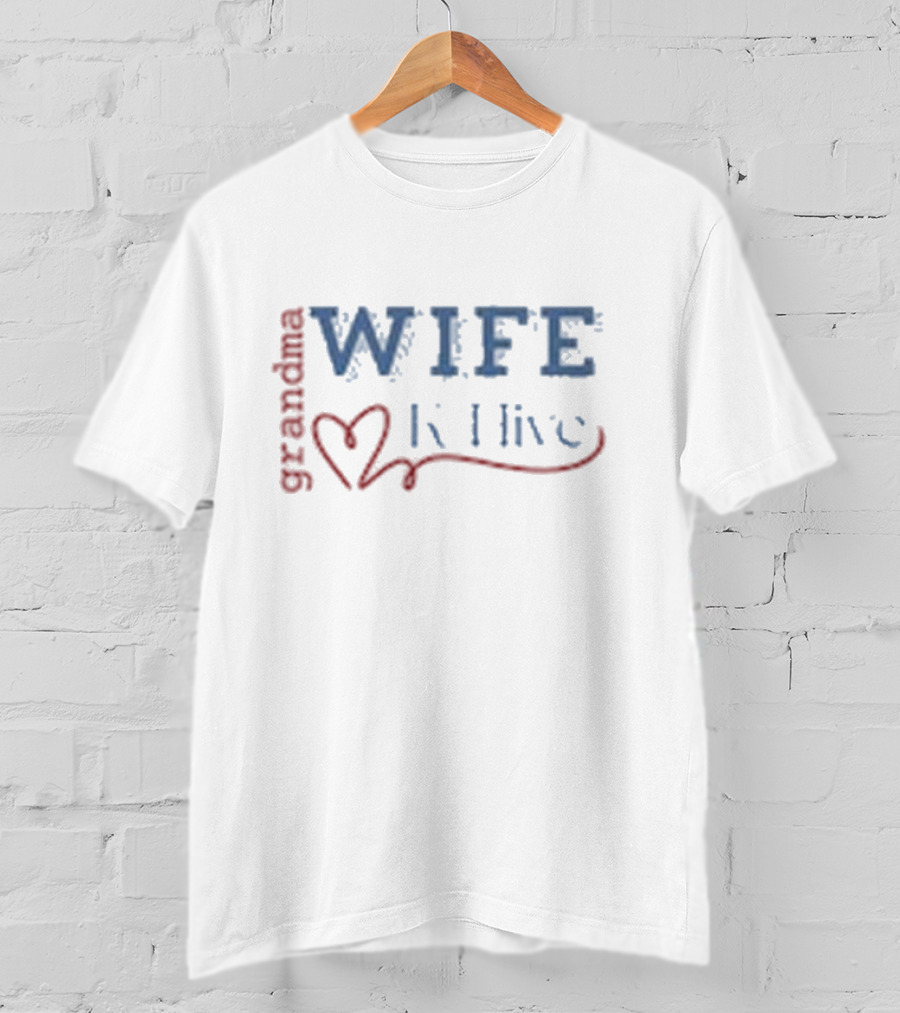 Grandma Wife Khive Heart T-Shirt