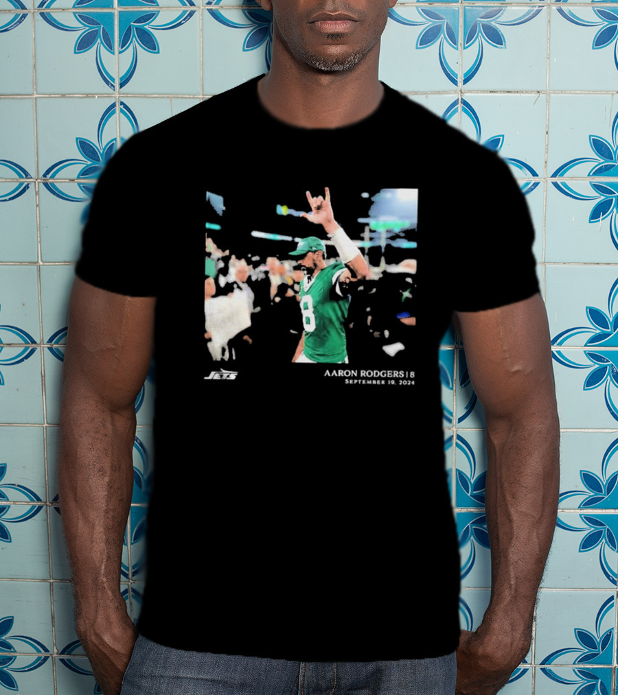 Aaron Rodgers 8 New York Jets September 19 T-Shirt