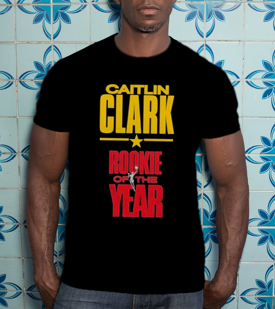 Caitlin Clark Rookie Of The Year Star Athletic Achievement 24 T-Shirt