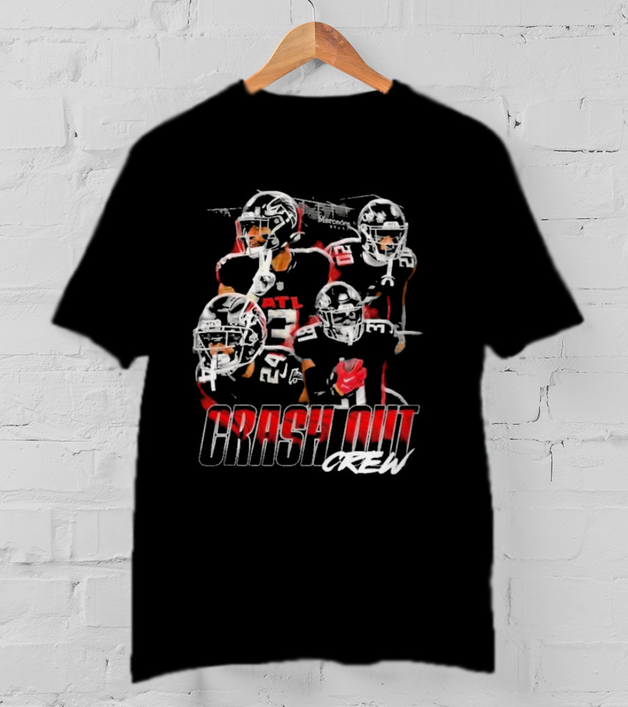Atlanta Falcons Crash Out Crew Mercedes Benz Stadium Football Players T-Shirt