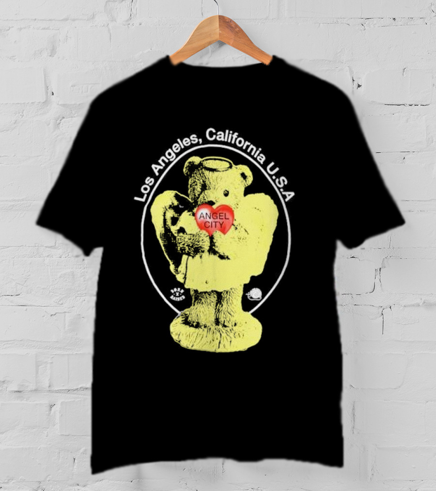 Born X Raised Angel City Los Angeles California USA T-Shirt