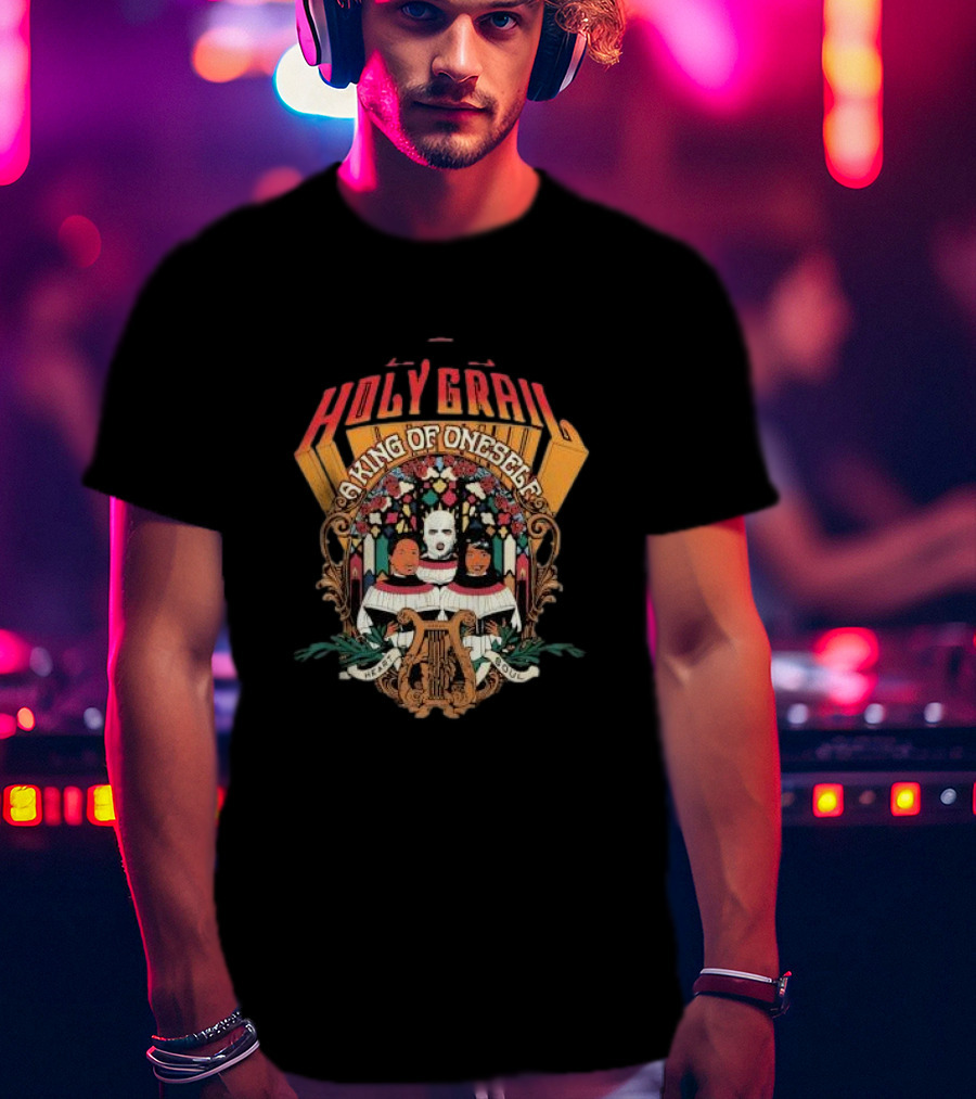 Holy Grail King Of Oneself Regal Mask Trio T-Shirt