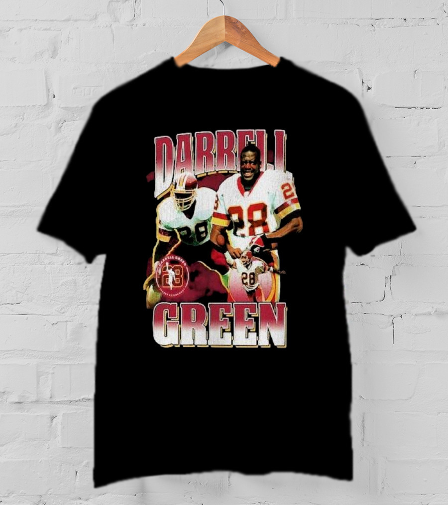 Darrell Green 28 Washington Commanders Mitchell And Ness Player T-Shirt