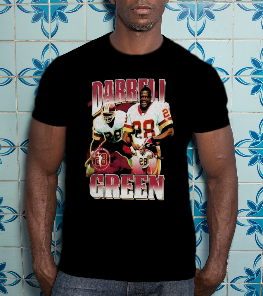 Darrell Green 28 Washington Commanders Mitchell And Ness Player T-Shirt