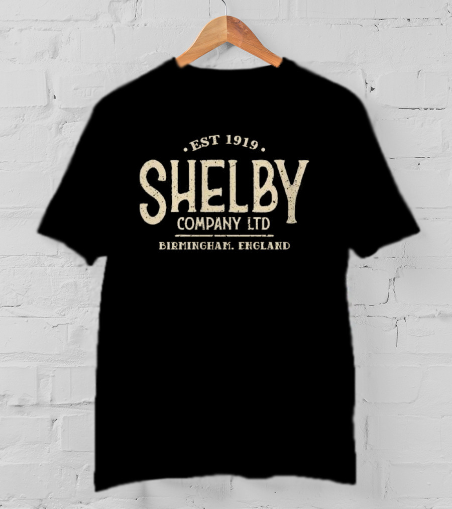 Shelby Company Ltd Est 1919 Birmingham England T-Shirt