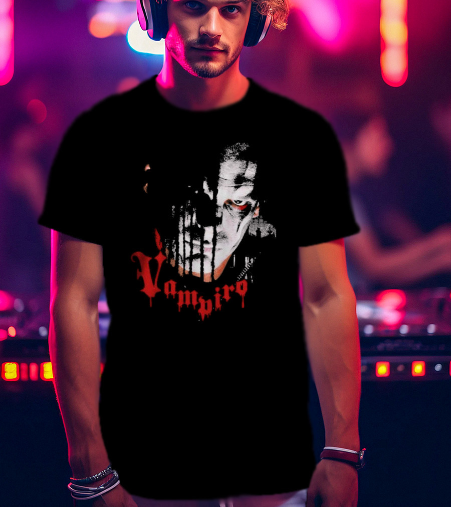 Vampiro Wrestling Iconic 2000s T-Shirt