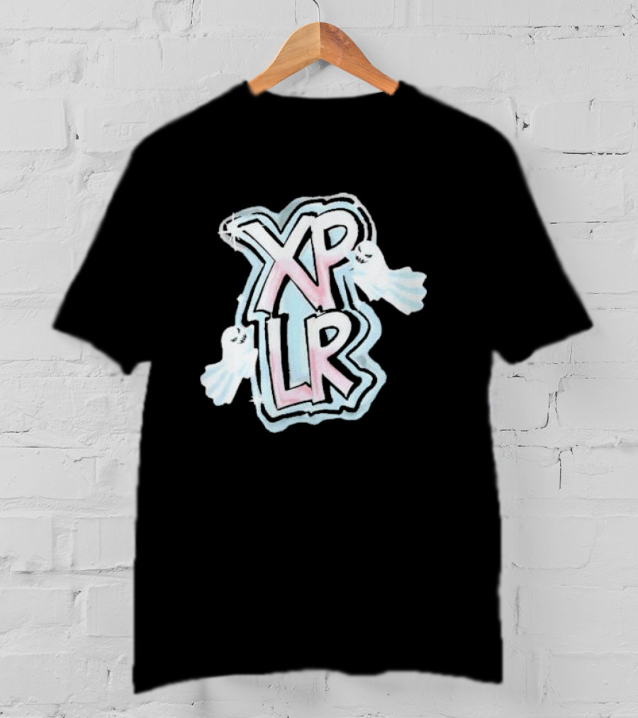 XPLR Pastel Ghost Graffiti T-Shirt