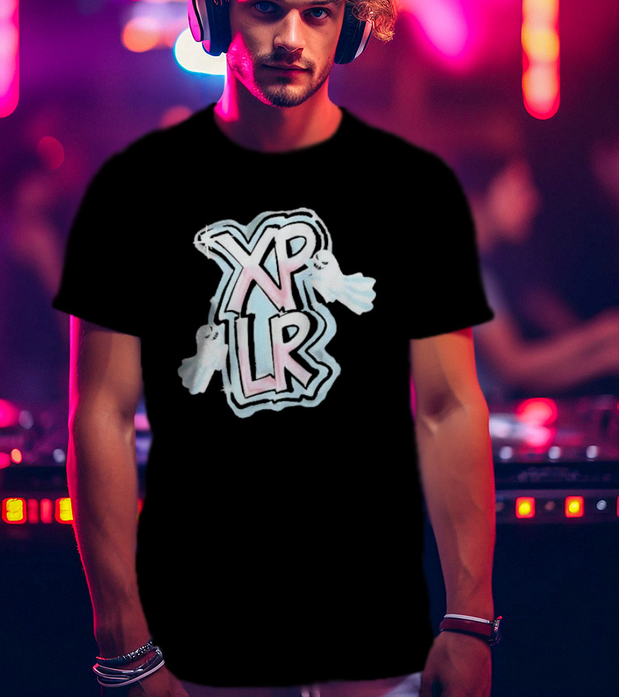 XPLR Pastel Ghost Graffiti T-Shirt