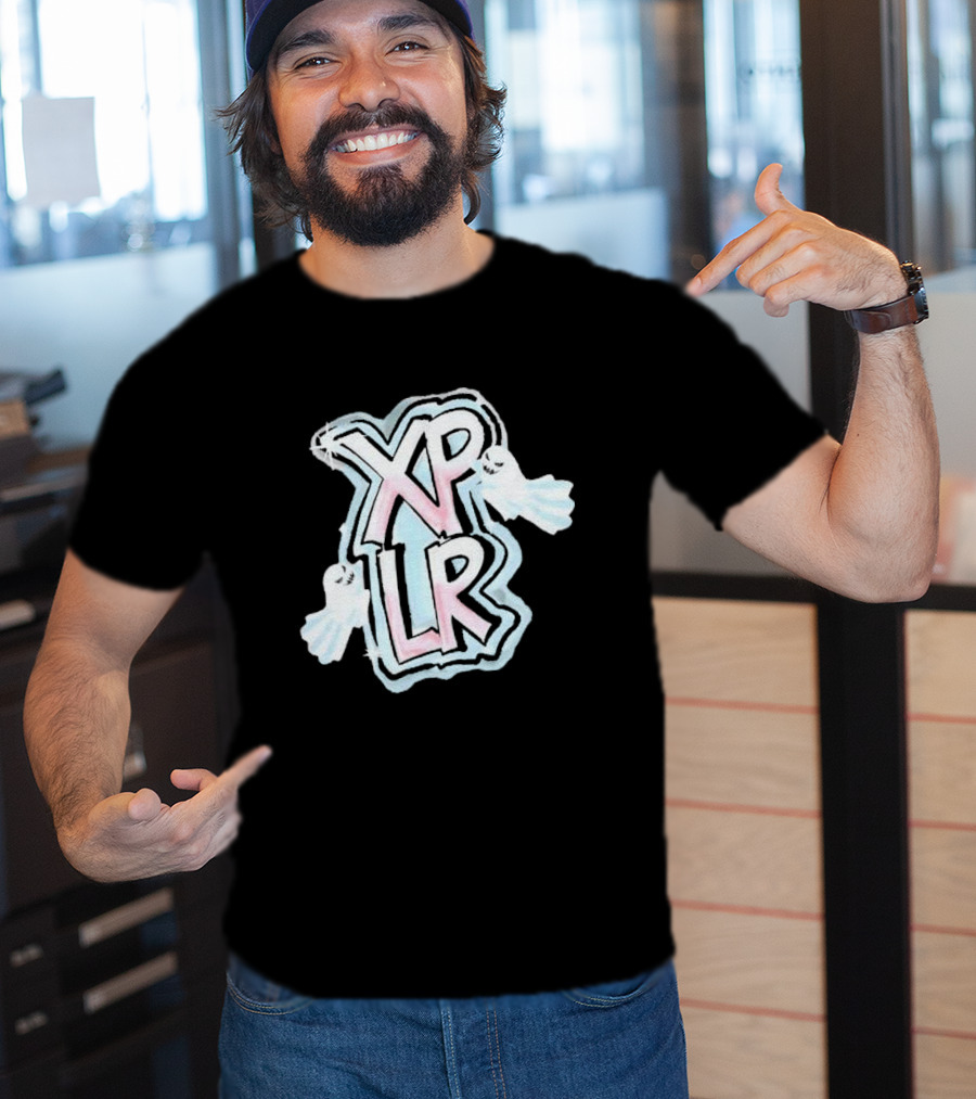 XPLR Pastel Ghost Graffiti T-Shirt