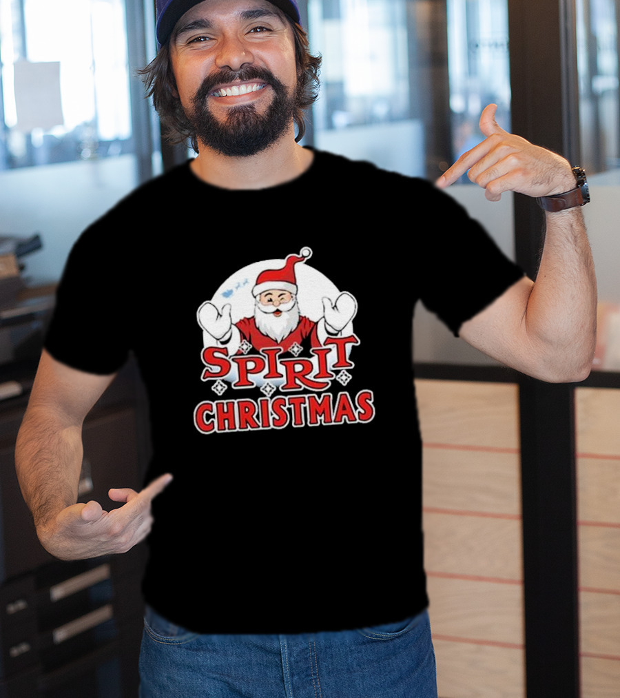 Santa Spirit Christmas T-Shirt