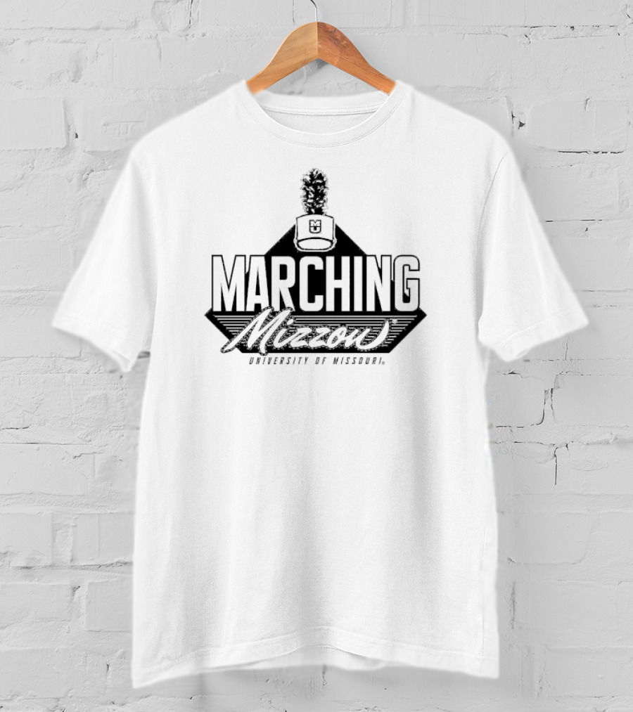 Marching Mizzou University Of Missouri Tiger Head Shako T-Shirt