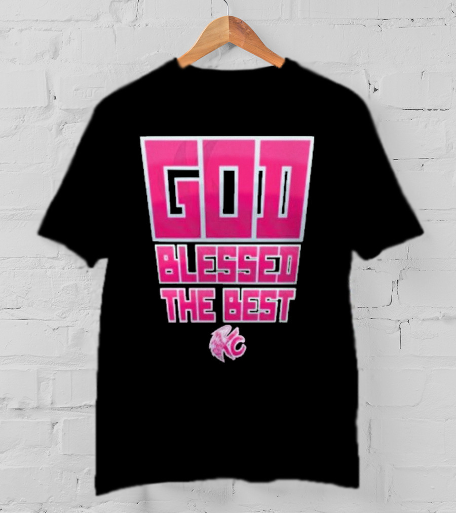 God Blessed The Best Kansas City Football T-Shirt
