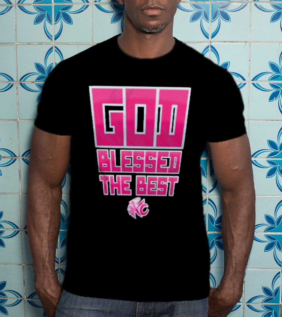 God Blessed The Best Kansas City Football T-Shirt