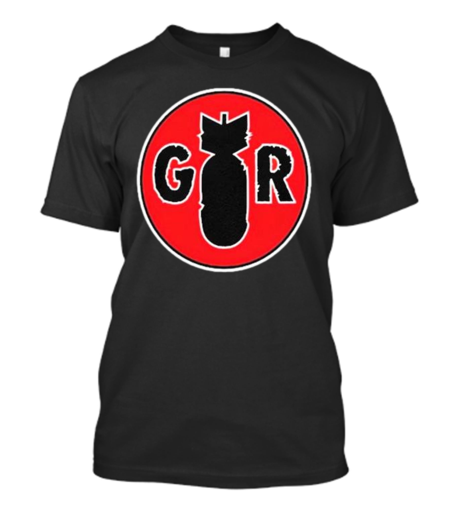 Good Riddance Bomb Symbol Red Circle T-Shirt