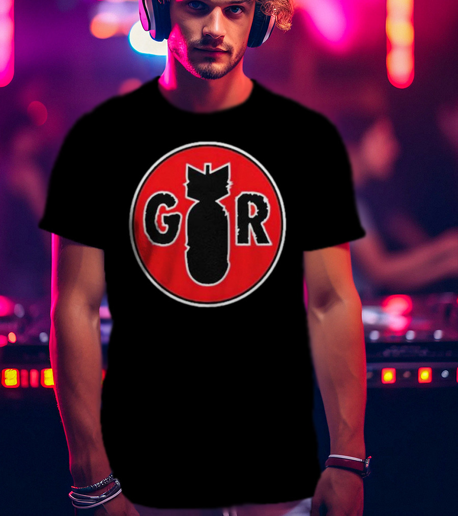 Good Riddance Bomb Symbol Red Circle T-Shirt