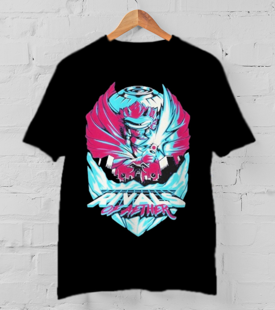 Rivals Of Aether 2 Clarien Vibrant Neon Wings T-Shirt