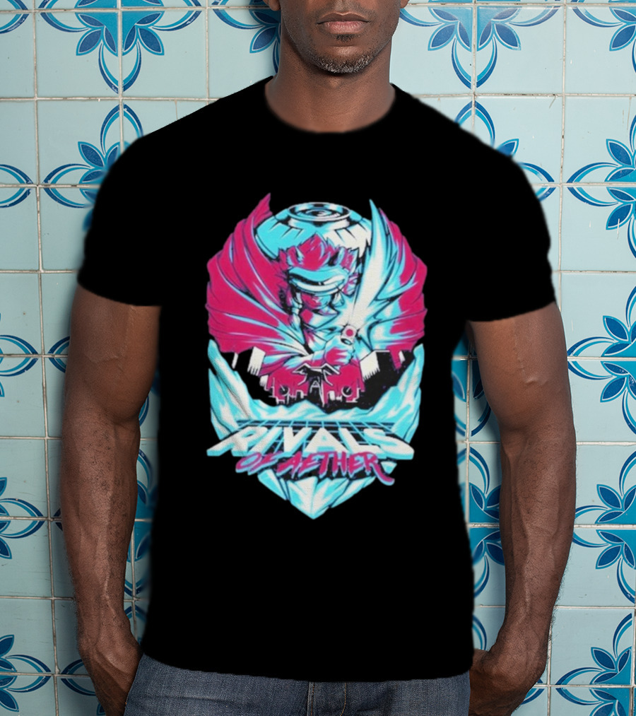 Rivals Of Aether 2 Clarien Vibrant Neon Wings T-Shirt