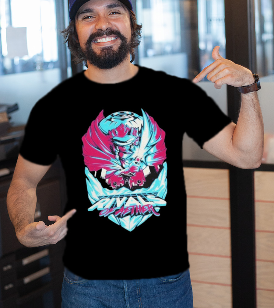 Rivals Of Aether 2 Clarien Vibrant Neon Wings T-Shirt