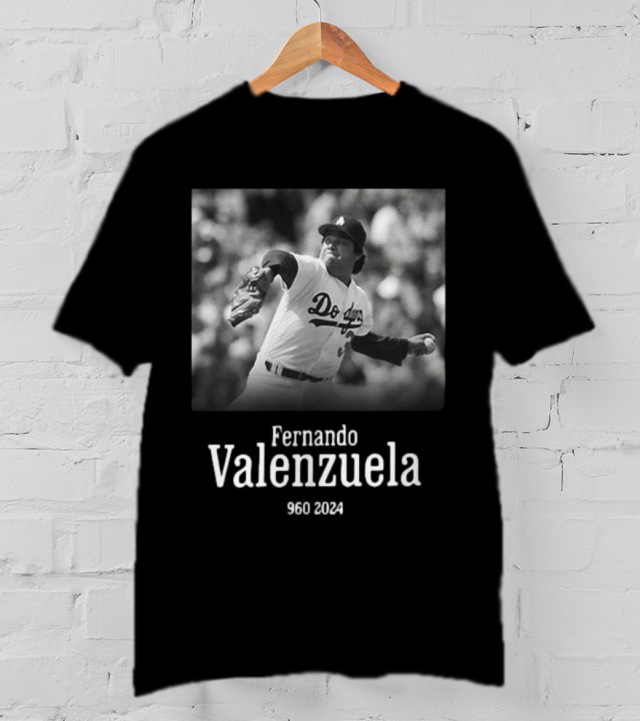 Fernando Valenzuela Dodgers 960 T-Shirt