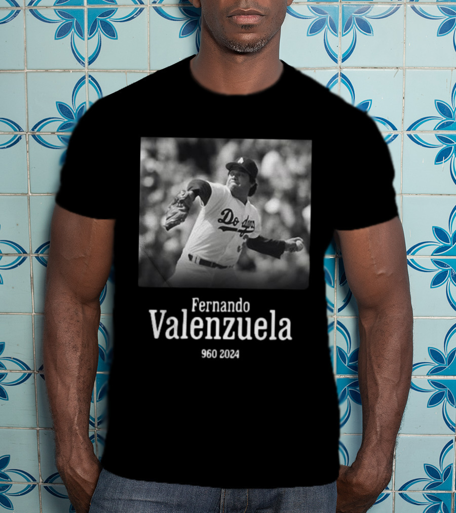 Fernando Valenzuela Dodgers 960 T-Shirt