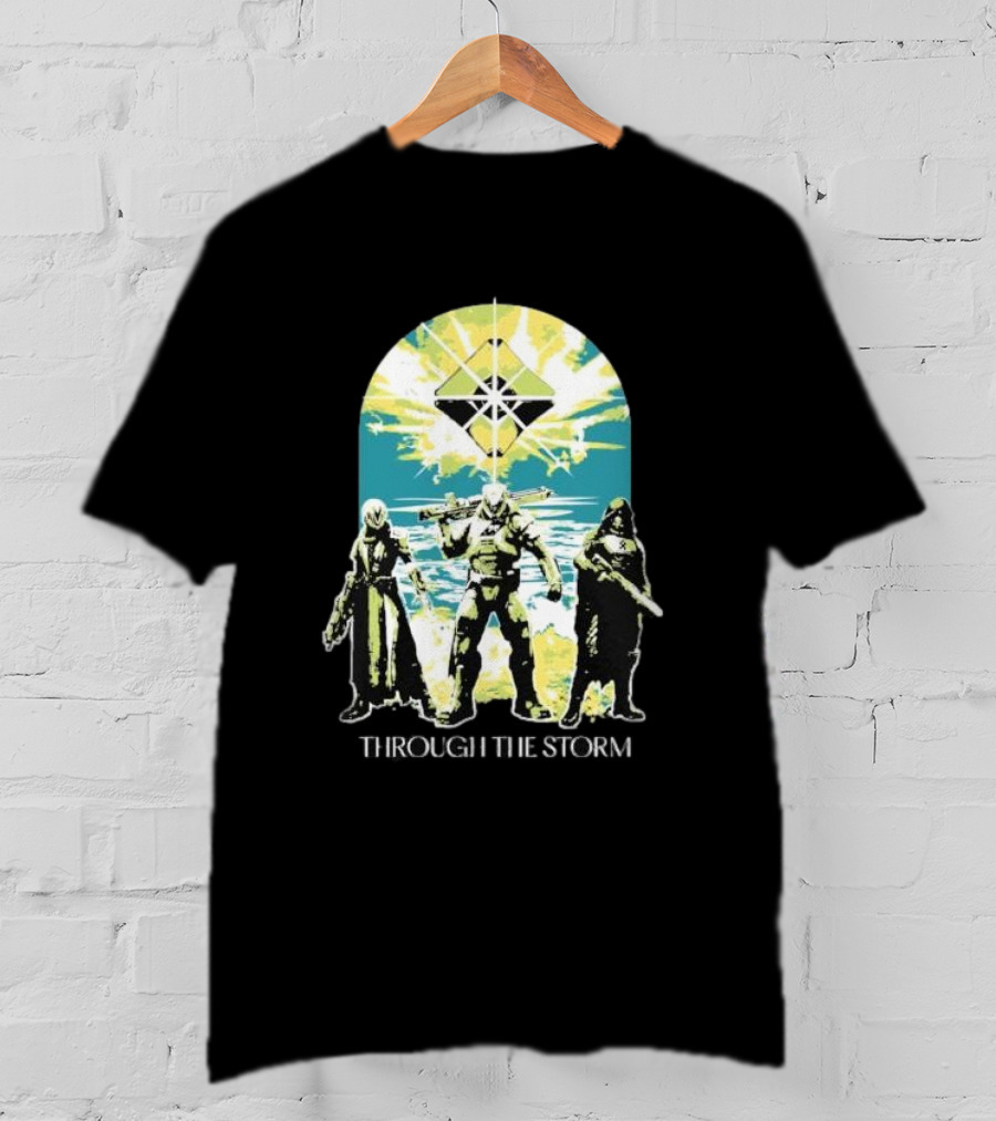 Through The Storm Destiny Guardians Trio Iconic T-Shirt