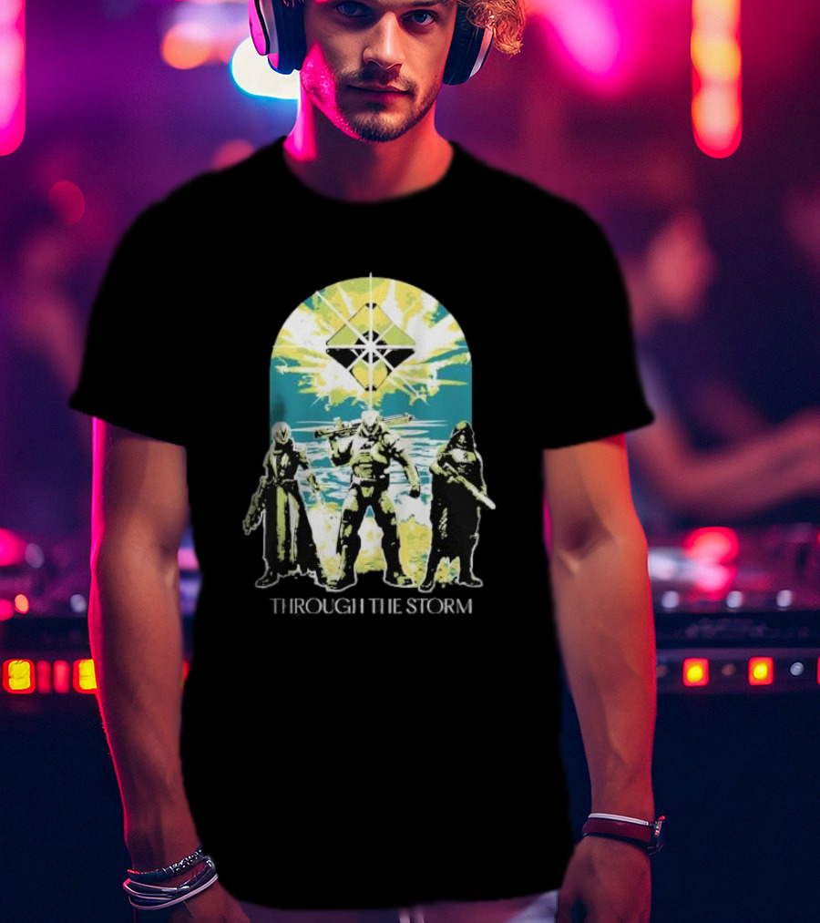 Through The Storm Destiny Guardians Trio Iconic T-Shirt