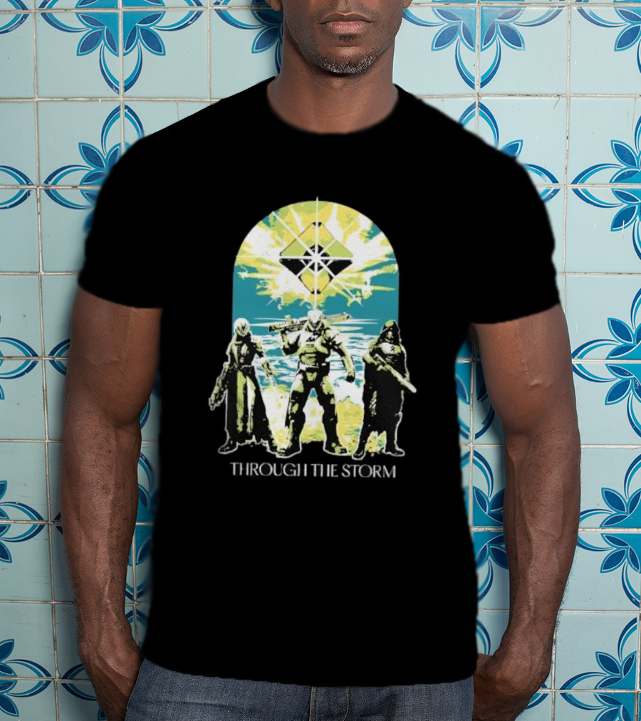 Through The Storm Destiny Guardians Trio Iconic T-Shirt