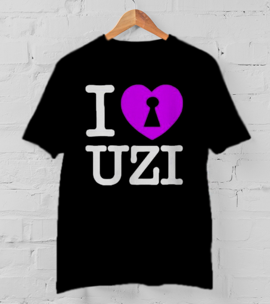 Eternal Atake 2 I Lock Heart Uzi I Love Uzi T-Shirt