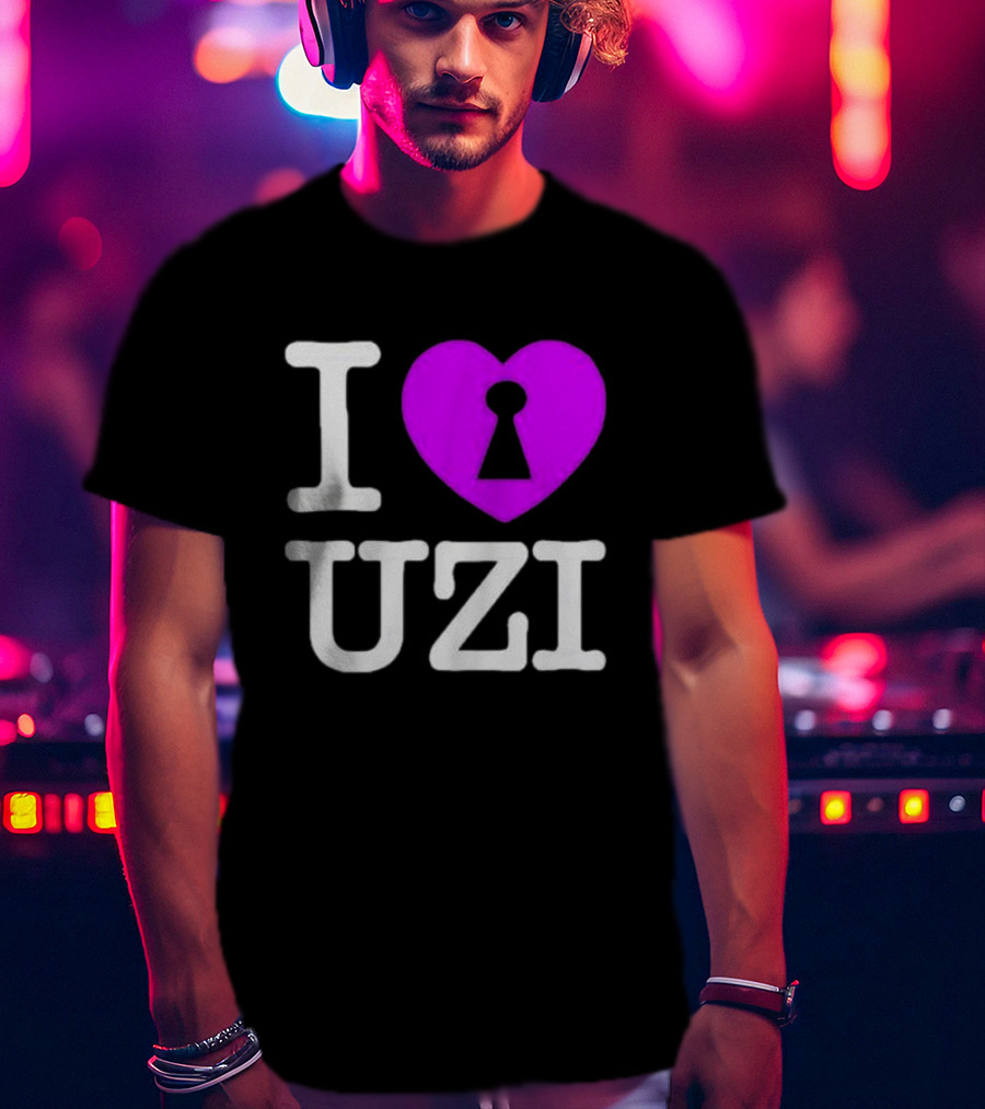 Eternal Atake 2 I Lock Heart Uzi I Love Uzi T-Shirt