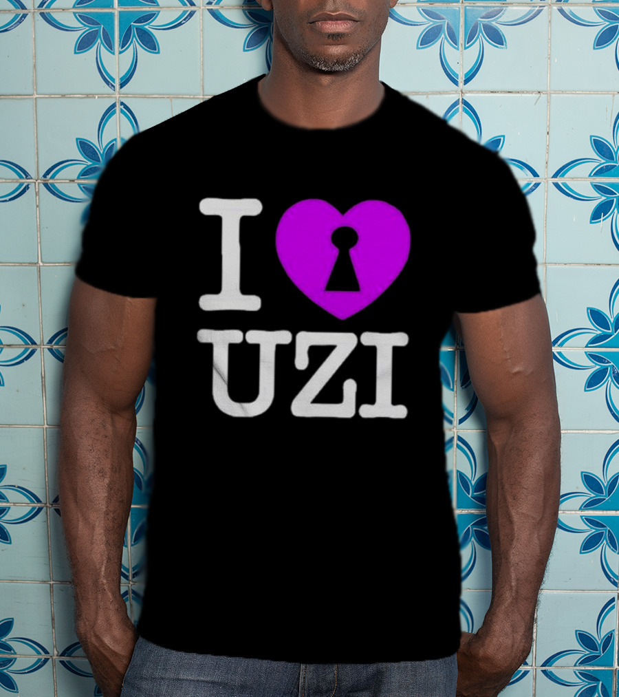 Eternal Atake 2 I Lock Heart Uzi I Love Uzi T-Shirt