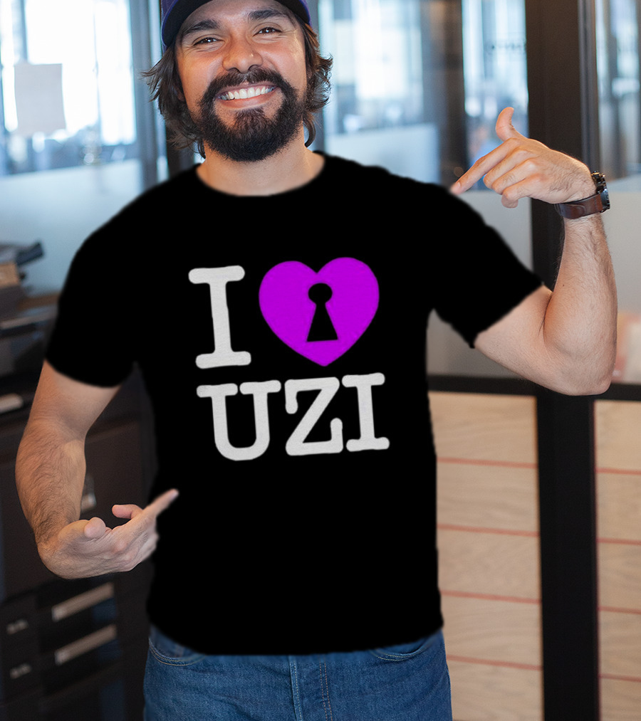 Eternal Atake 2 I Lock Heart Uzi I Love Uzi T-Shirt