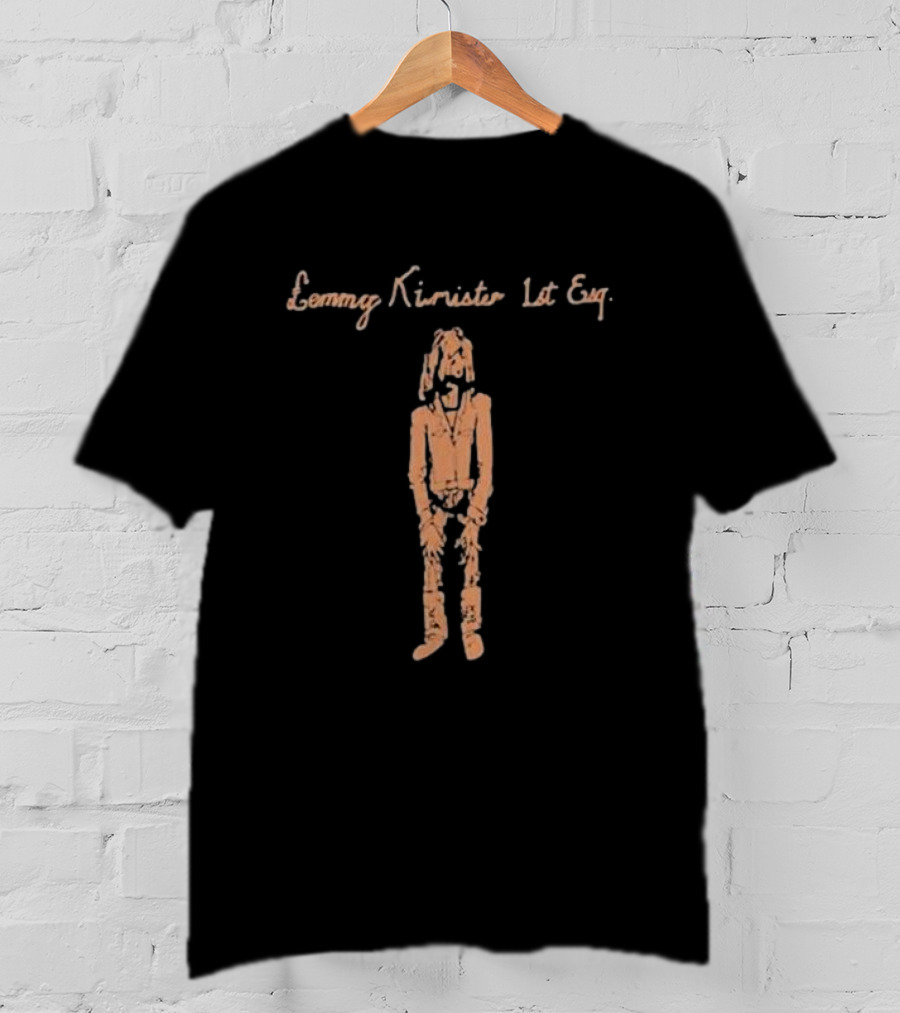 Lemmy Kilmister 1st Esq Original Doodle T-Shirt