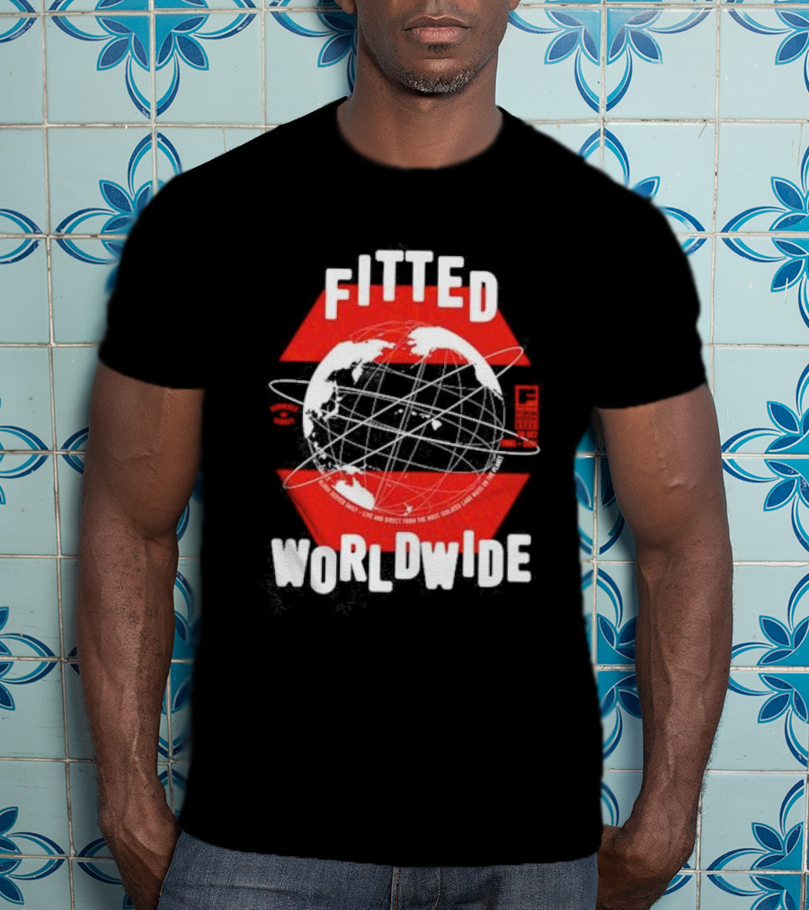 Live And Direct Fitted Worldwide Global Network T-Shirt