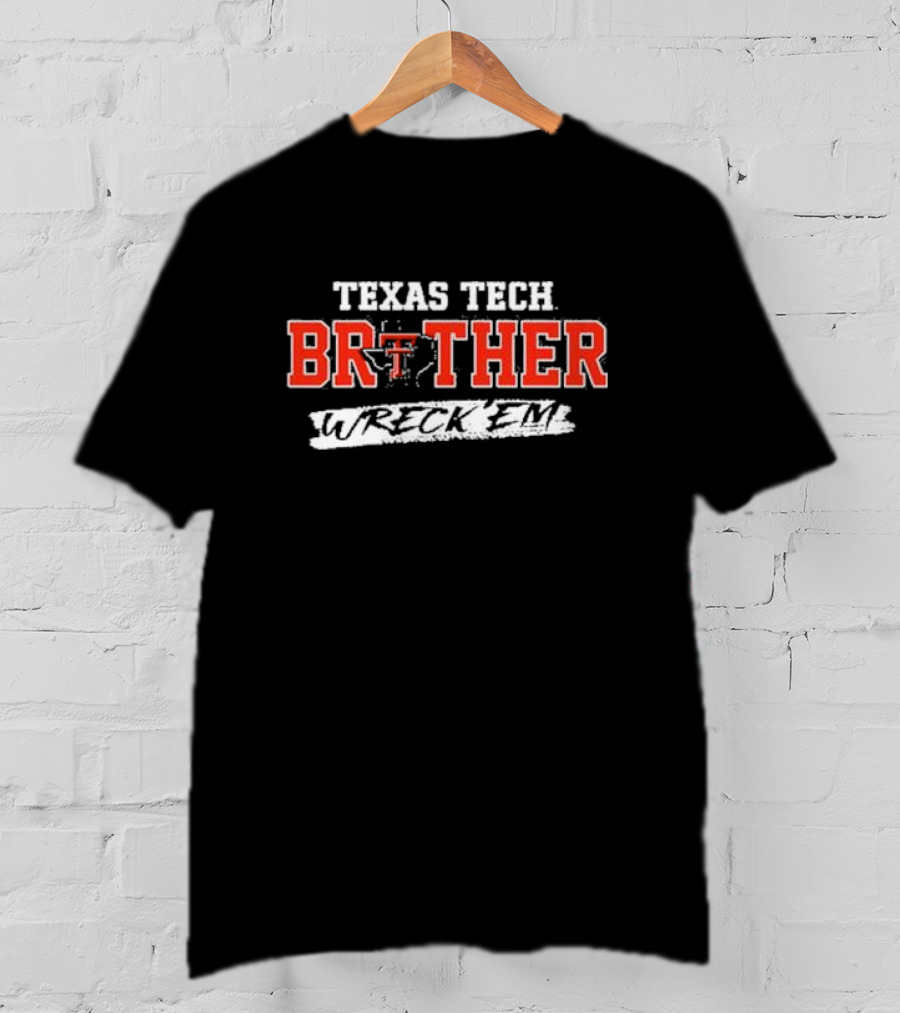 Texas Tech Brother Wreck Em Red Raider Outfitter T-Shirt