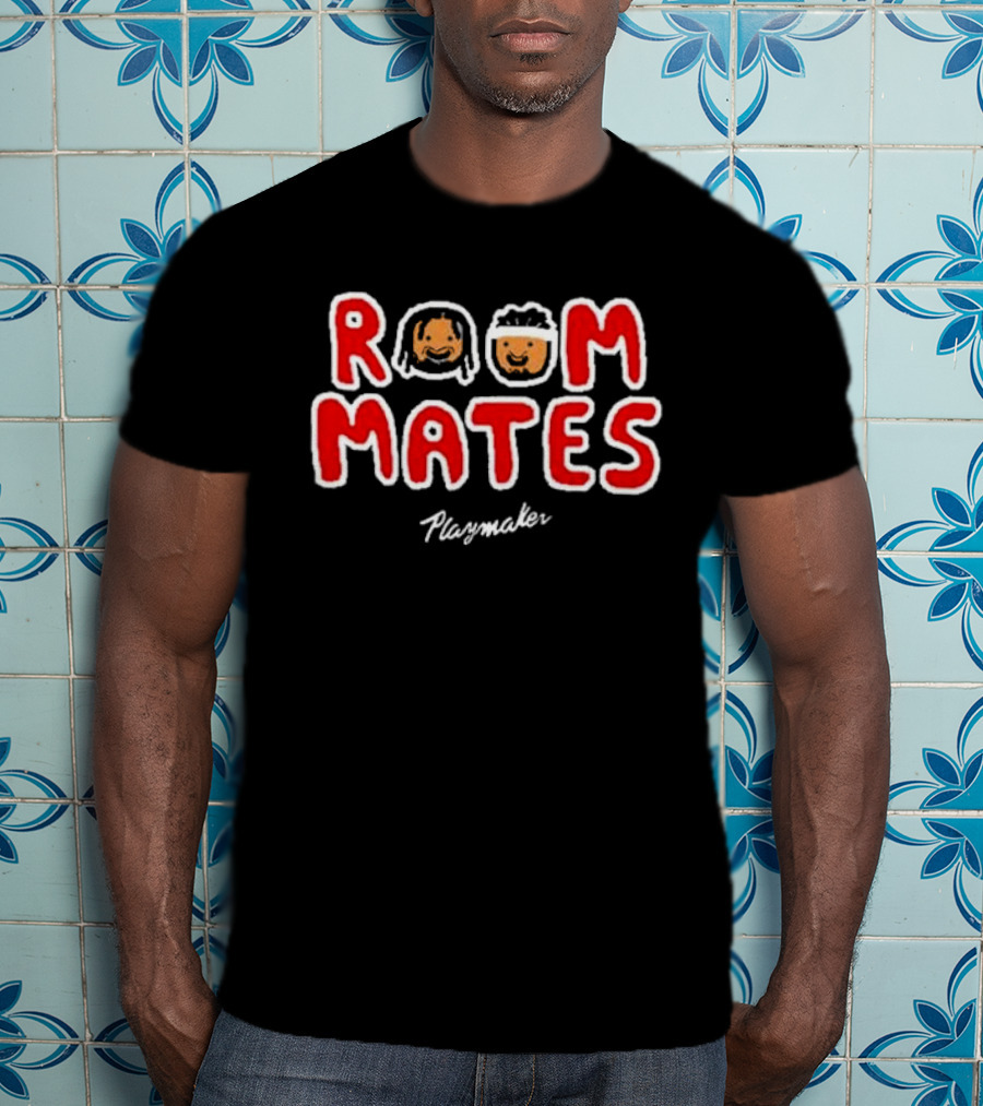 Roommates Playmaker Basketball Characters T-Shirt
