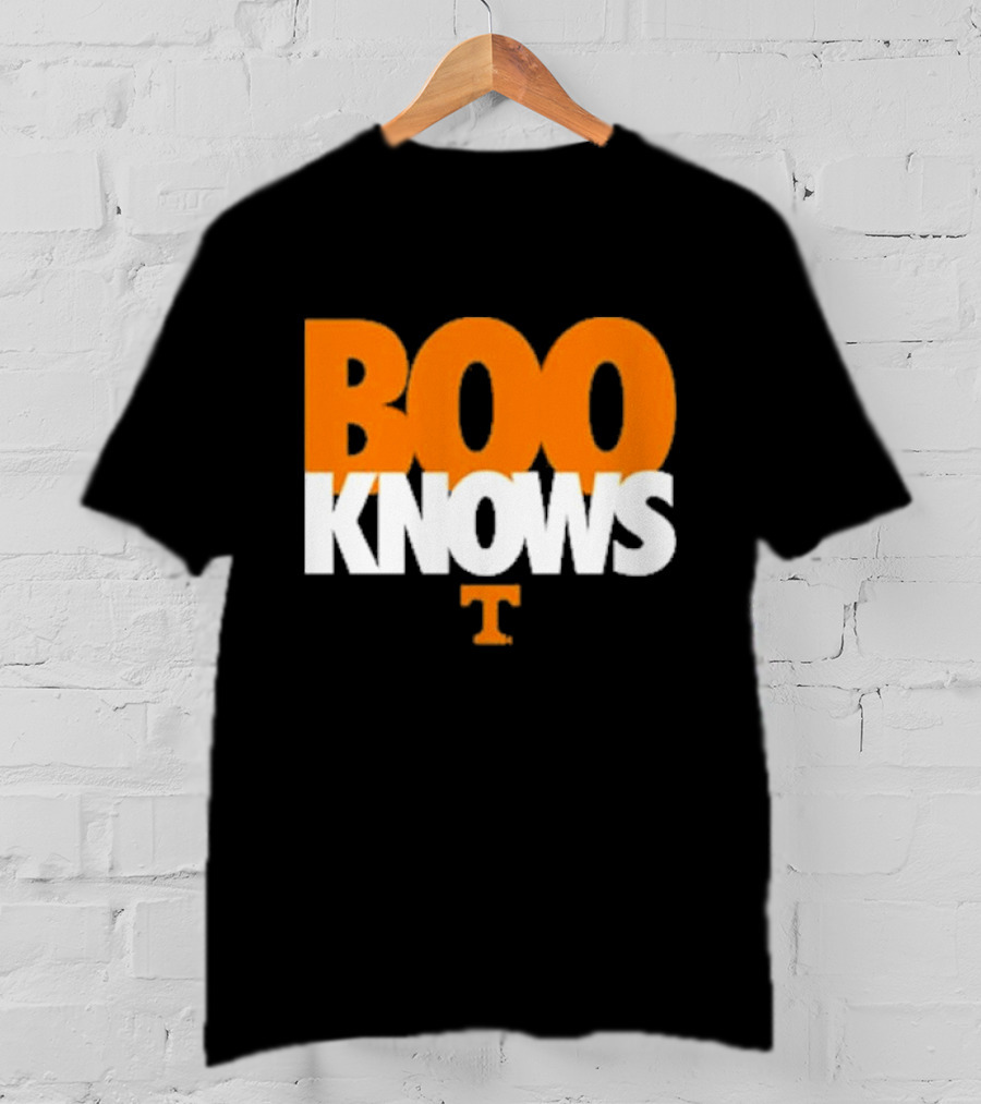 Tennessee Volunteers Boo Knows T T-Shirt