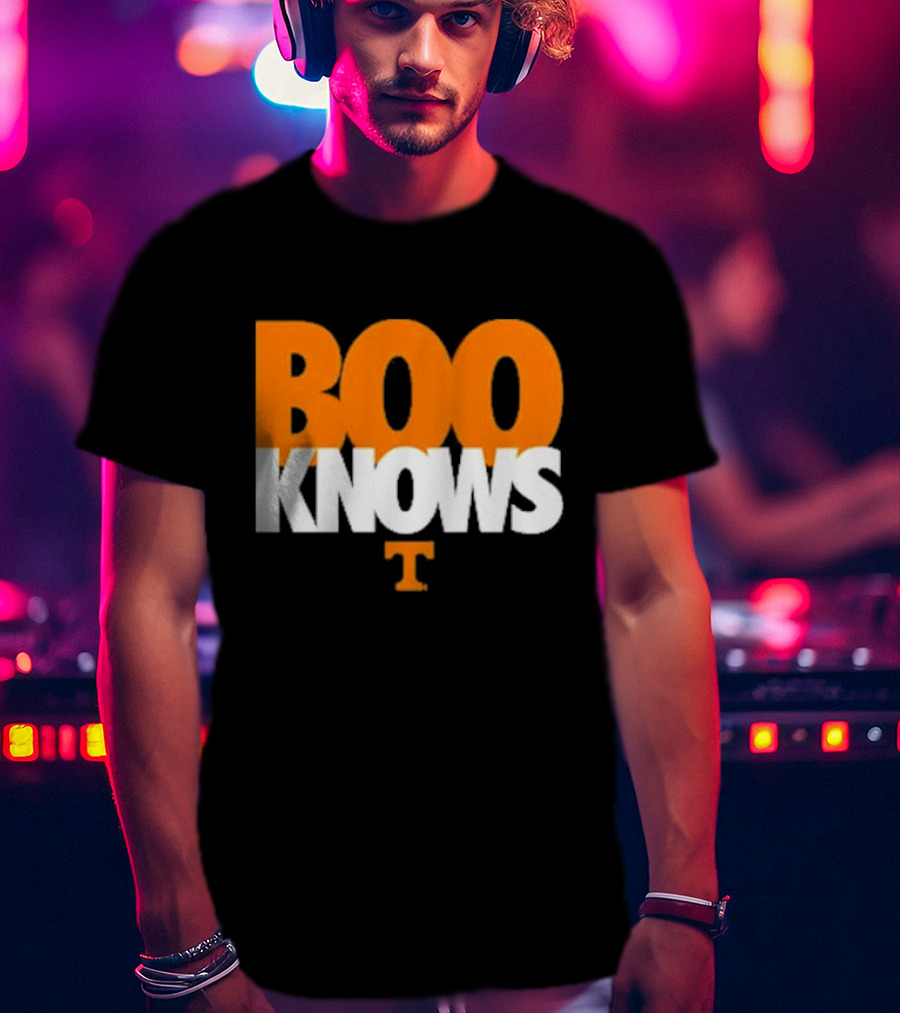 Tennessee Volunteers Boo Knows T T-Shirt