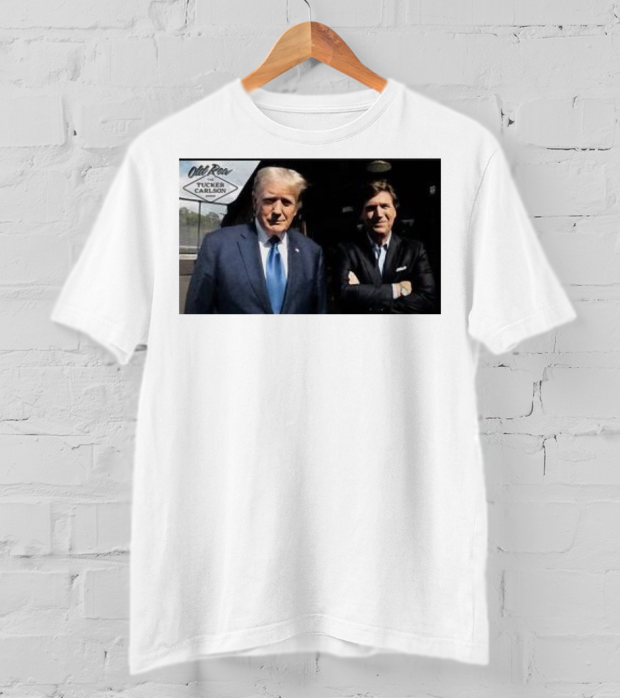 Old Row Tucker Carlson Network Interview T-Shirt