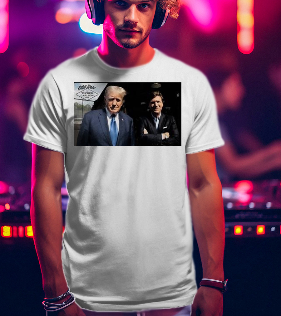 Old Row Tucker Carlson Network Interview T-Shirt