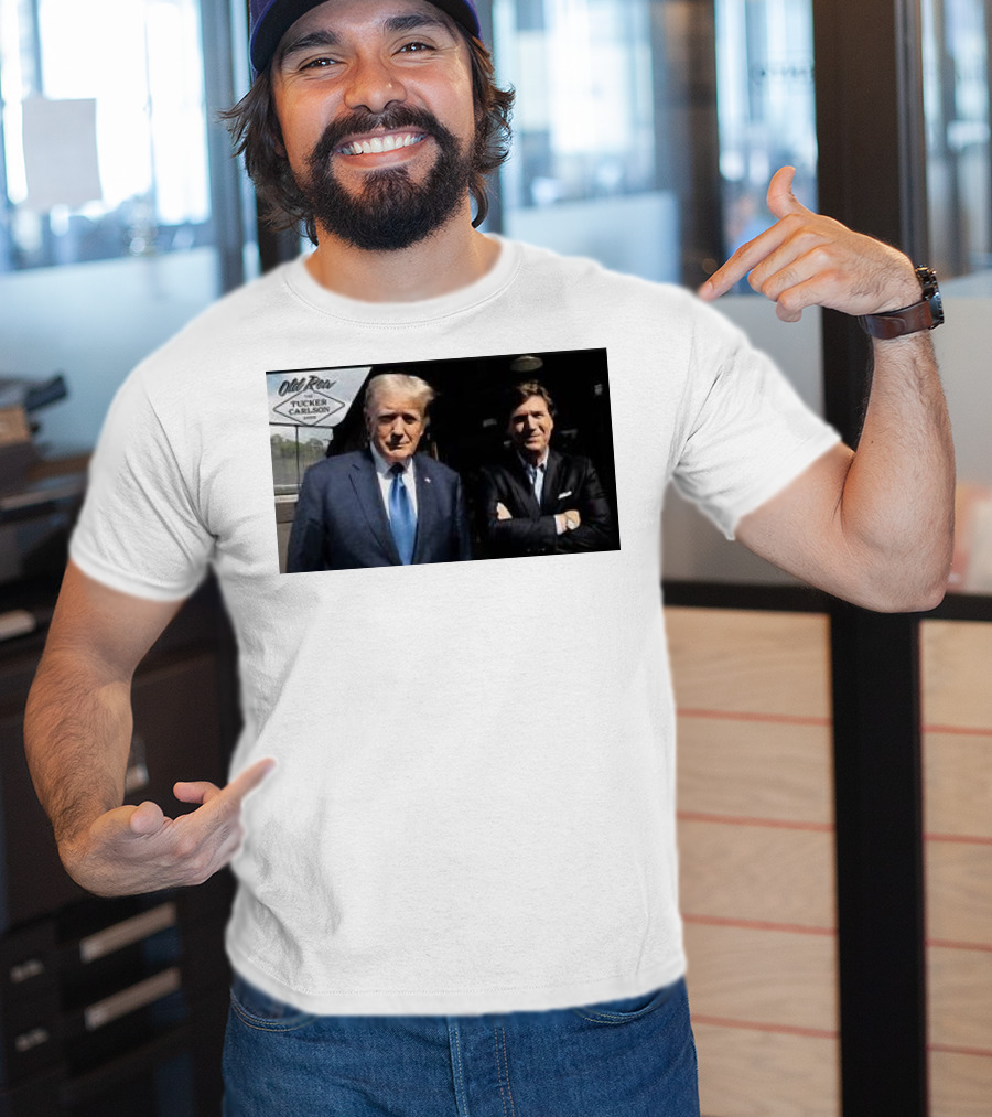 Old Row Tucker Carlson Network Interview T-Shirt