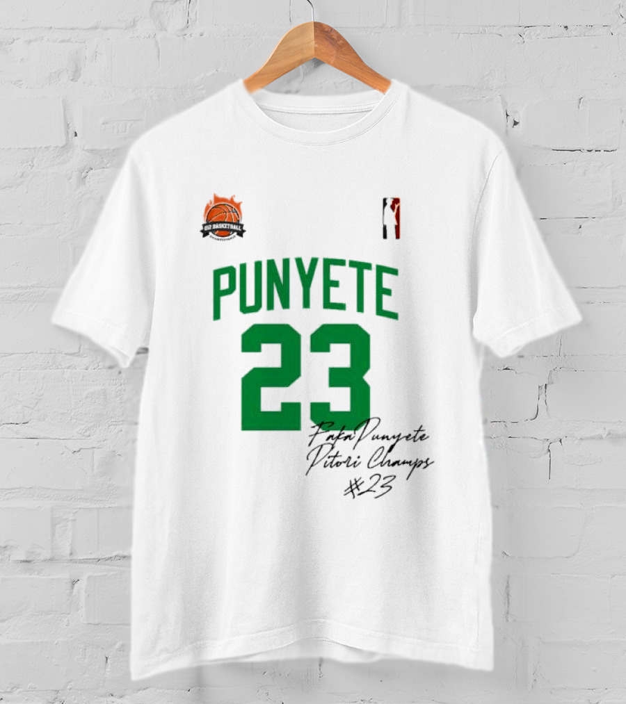 Punyete 23 Ptafl Pinyete Pitori Champs Basketball 23 T-Shirt