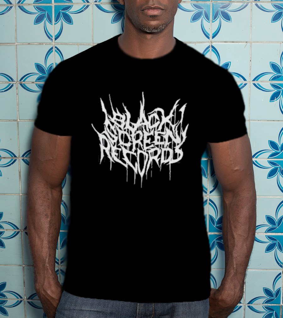 Black Screen Records BSR Black Metal T-Shirt