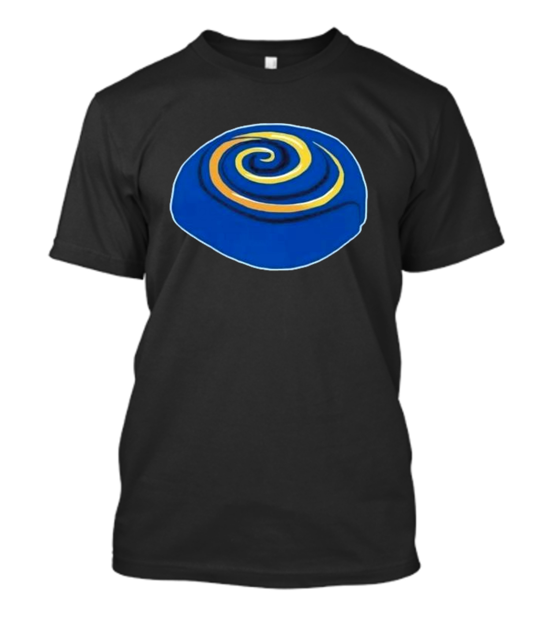 Cursed Cinnamon Roll Spiral Swirl T-Shirt
