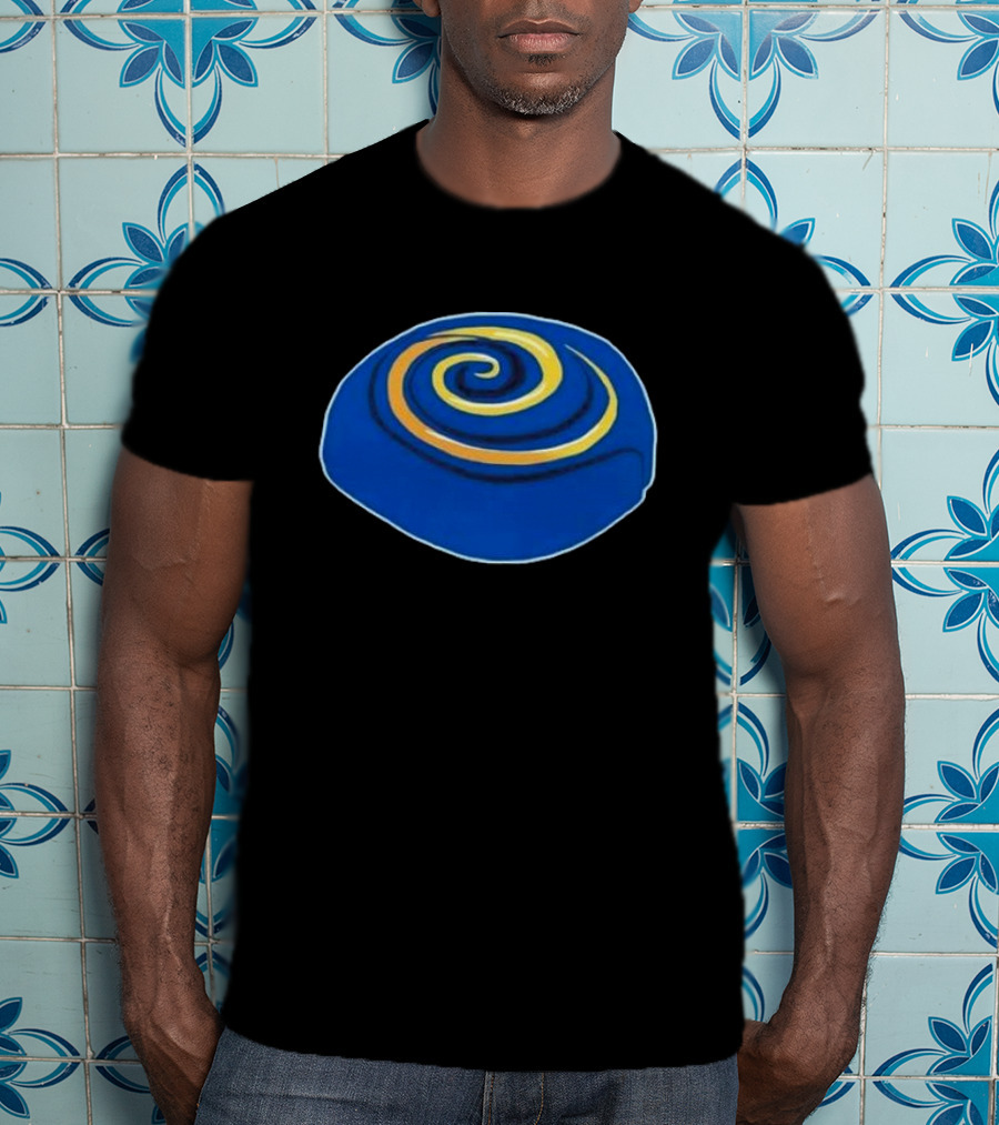 Cursed Cinnamon Roll Spiral Swirl T-Shirt
