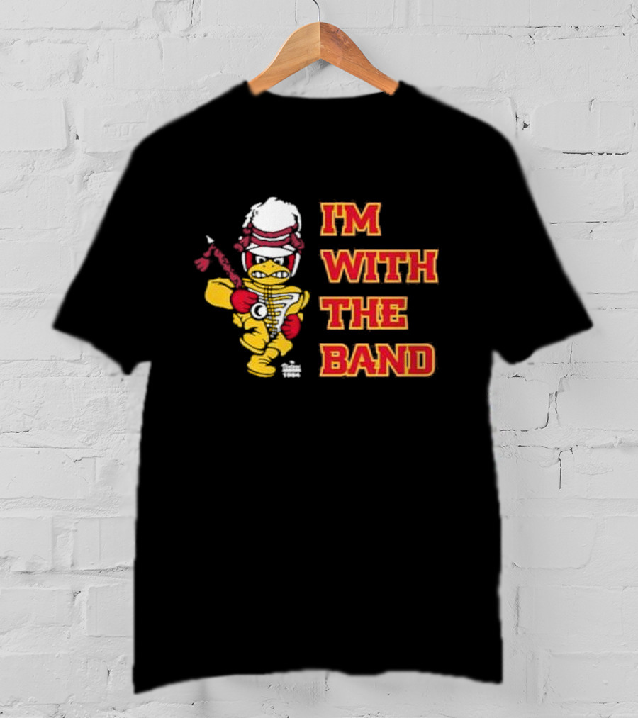 Cyclone Fanatic I’m With The Band Marching Band Cy 1984 T-Shirt